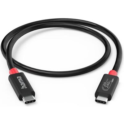 Hama USB C — USB C (2 m, USB 4, 240 W), USB Kabel Hama USB C — USB C (2 m, USB 4, 240 W), USB Kabel