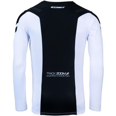 Kenny, Motorsportbekleidung, Racing T-Shirt Cross/Enduro Track Zoom Schwarz/Weiss Grau Grösse S (S) Kenny, Motorsportbekleidung, Racing T-Shirt Cross/Enduro Track Zoom Schwarz/Weiss Grau Grösse S (S)