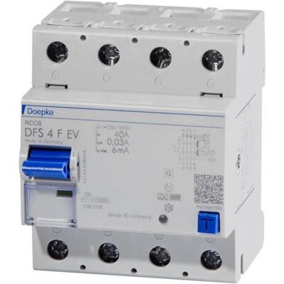 Doepke, Schutzschalter, FISchutzschalter DFS 4 4040,03 F EV Doepke, Schutzschalter, FISchutzschalter DFS 4 4040,03 F EV