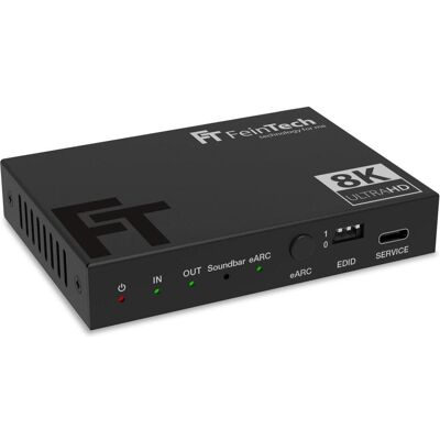 FeinTech AX310 HDMI 2.1 Audio Extractor (eARC-Soundbar) 4K 120Hz eARC, Switch Box FeinTech AX310 HDMI 2.1 Audio Extractor (eARC-Soundbar) 4K 120Hz eARC, Switch Box
