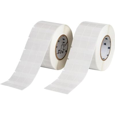 Brady, Etikettenrolle, THT-9-461-10, Polyester, Weiss/Transparent, selbstlaminierend, 25.40 x 12.70(36.50) mm, perma (25.40 mm) Brady, Etikettenrolle, THT-9-461-10, Polyester, Weiss/Transparent, selbstlaminierend, 25.40 x 12.70(36.50) mm, perma (25.40 mm)