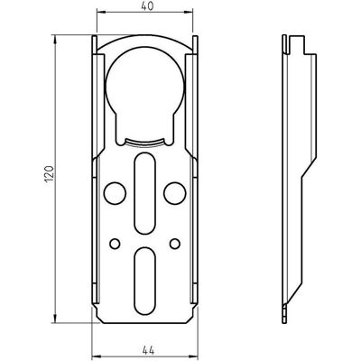 Rademacher, Zubehör Antriebstechnik, Gegenlager Rademacher, Zubehör Antriebstechnik, Gegenlager