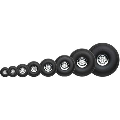 Du-Bro DUBRO Profilrad m. Chromfelge ø 3.50" (88.9 mm) Breite 1.250" (32mm) 2 Stück Du-Bro DUBRO Profilrad m. Chromfelge ø 3.50" (88.9 mm) Breite 1.250" (32mm) 2 Stück
