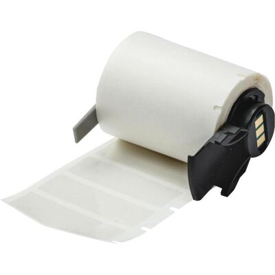 Brady, Etikettenrolle, M6-52-430, Polyester, Transparent, glänzend, 48.26 x 15.24 mm, permanent (250 E.) (57.15 mm) Brady, Etikettenrolle, M6-52-430, Polyester, Transparent, glänzend, 48.26 x 15.24 mm, permanent (250 E.) (57.15 mm)