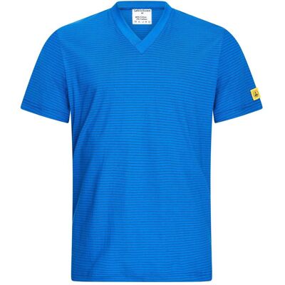 Safeguard, Arbeitsoberteil, ESD-Shirt, V-Ausschnitt, 150g/m², royalblau, L (L) Safeguard, Arbeitsoberteil, ESD-Shirt, V-Ausschnitt, 150g/m², royalblau, L (L)