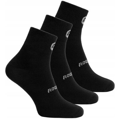 Rogelli, Herren, Sportsocken, Core (x3) (44 - 47), Schwarz Rogelli, Herren, Sportsocken, Core (x3) (44 - 47), Schwarz