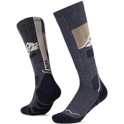 Buff, Unisex, Sportsocken, Merino HW Over The Calf (42 - 44), Blau Buff, Unisex, Sportsocken, Merino HW Over The Calf (42 - 44), Blau