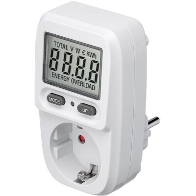 Goobay, Energiemessgerät, Digitales Energiekostenmessgerät Basic Goobay, Energiemessgerät, Digitales Energiekostenmessgerät Basic