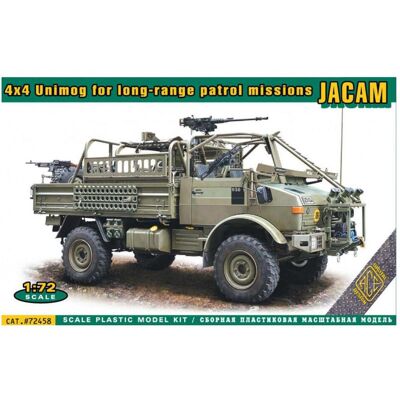 Ace 4x4 Unimog for long-range Patrol Missions JACAM Ace 4x4 Unimog for long-range Patrol Missions JACAM