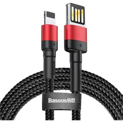 Baseus Cafule Cablespecial editionUSB For iP 2.4A 1M Red+Black (1 m, USB 2.0, 18 W), USB Kabel Baseus Cafule Cablespecial editionUSB For iP 2.4A 1M Red+Black (1 m, USB 2.0, 18 W), USB Kabel