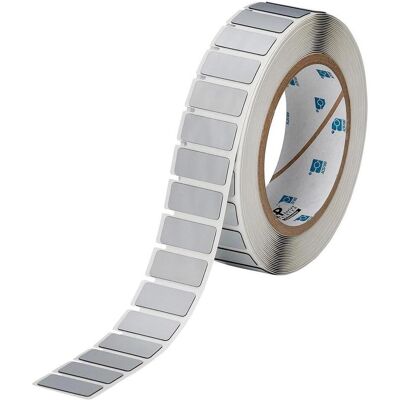Brady, Etikettenrolle, THTEP-04-7593-SV, EPREP, Polyester, Silber, 27.00 x 18.00 mm, permanent (1500 E.) (37 mm) Brady, Etikettenrolle, THTEP-04-7593-SV, EPREP, Polyester, Silber, 27.00 x 18.00 mm, permanent (1500 E.) (37 mm)