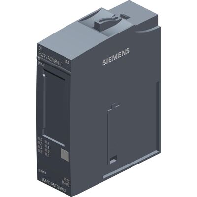 Siemens Systemstromversorgung, ET 200SP, DI6ES7131-6CF00-0AU08x 24VAC..48VUC BA, VPE 1 Siemens Systemstromversorgung, ET 200SP, DI6ES7131-6CF00-0AU08x 24VAC..48VUC BA, VPE 1