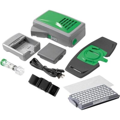 GVS, Atemschutzmaske, Grundset RPB PX5, Gürtel, Luftmengenmesser, Akku, Ladegerät Set EUUK (P2SL, 1x) GVS, Atemschutzmaske, Grundset RPB PX5, Gürtel, Luftmengenmesser, Akku, Ladegerät Set EUUK (P2SL, 1x)