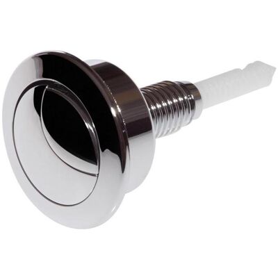 Cersanit, Zubehör Sanitärinstallation, Trykknap krom, 2 skyl t/Scandi Cersanit, Zubehör Sanitärinstallation, Trykknap krom, 2 skyl t/Scandi