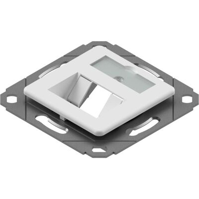 ZVK, Zubehör Schalterprogramm, ModulDose Modulaufnahme designfähig 1x inkl. ZP CKVD1D2 ZVK, Zubehör Schalterprogramm, ModulDose Modulaufnahme designfähig 1x inkl. ZP CKVD1D2