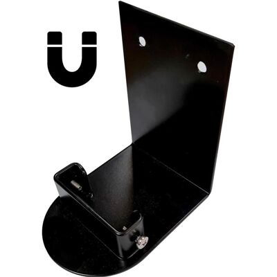 Magni, Verkehrstechnik, Wandhalterung, Metall, schwarz, magnetisch Magni, Verkehrstechnik, Wandhalterung, Metall, schwarz, magnetisch