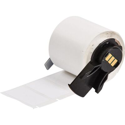Brady, Etikettenrolle, M6-7-498, Vinylgewebe, Weiss, matt, 12.70 x 12.70 mm, wiederablösbar (500 E.) (20.62 mm) Brady, Etikettenrolle, M6-7-498, Vinylgewebe, Weiss, matt, 12.70 x 12.70 mm, wiederablösbar (500 E.) (20.62 mm)