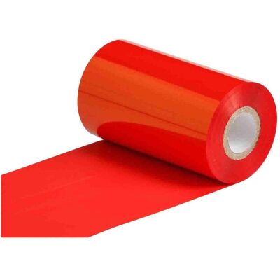 Brady, Etikettenrolle, R-4407RD, Harz-Farbband, Rot, 110.00 mm x 300.00 m, f. THT Bradyprinter (110 mm) Brady, Etikettenrolle, R-4407RD, Harz-Farbband, Rot, 110.00 mm x 300.00 m, f. THT Bradyprinter (110 mm)