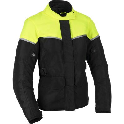 Oxford, Motorradjacke, Damen Spartan Lange wasserdichte Motorradjacke, schwarz/gelb, 40 (Damen, 40) Oxford, Motorradjacke, Damen Spartan Lange wasserdichte Motorradjacke, schwarz/gelb, 40 (Damen, 40)