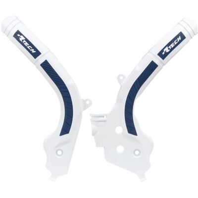 Racetech, Motorrad Zubehör, (RTECH) Rahmenschützer (Set) Bi-Material Super Grip Husqvarna TC 125 '16-21, TC 250 Racetech, Motorrad Zubehör, (RTECH) Rahmenschützer (Set) Bi-Material Super Grip Husqvarna TC 125 '16-21, TC 250