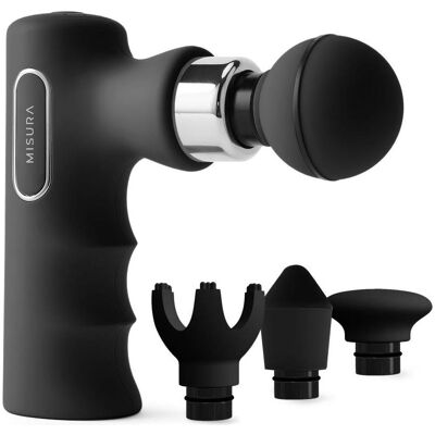 Misura, Massagepistole, Massagepistole MB5 Mini - BLACK (4 Stufen, 120 min) Misura, Massagepistole, Massagepistole MB5 Mini - BLACK (4 Stufen, 120 min)