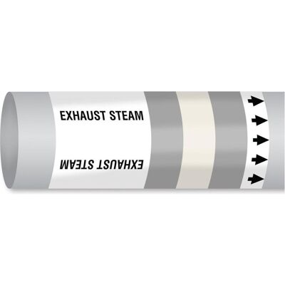 Brady, Sicherheitskennzeichnung, B-7541, ISO 14726 IMO Rohrmarkierer - Exhaust Steam (Dampf, der aus einem Gerät abgeleitet w Brady, Sicherheitskennzeichnung, B-7541, ISO 14726 IMO Rohrmarkierer - Exhaust Steam (Dampf, der aus einem Gerät abgeleitet w