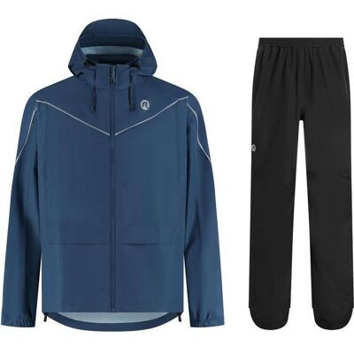 Rogelli, Herren, Velojacke, ESSENTIAL raincoat set no 3XL (3XL), Mehrfarbig, 3XL Rogelli, Herren, Velojacke, ESSENTIAL raincoat set no 3XL (3XL), Mehrfarbig, 3XL