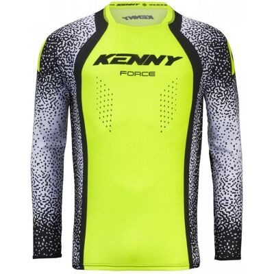 Kenny, Motorsportbekleidung, Racing T-Shirt Cross/Enduro Force Pixel Weiss Neongelb Grösse M (M) Kenny, Motorsportbekleidung, Racing T-Shirt Cross/Enduro Force Pixel Weiss Neongelb Grösse M (M)