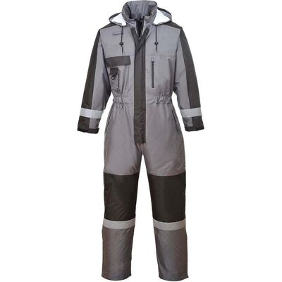 Portwest, Schutzanzug + Arbeitsoverall, Herren Winter Arbeitsoverall -40 °C Kälteschutz Grau L (L) Portwest, Schutzanzug + Arbeitsoverall, Herren Winter Arbeitsoverall -40 °C Kälteschutz Grau L (L)