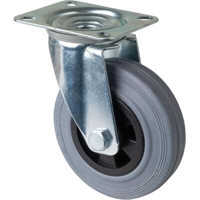 Magni, Möbelrollen, Format 4021885011383 – lenkr125 mm kufelgeblaugr. Reifen Magni, Möbelrollen, Format 4021885011383 – lenkr125 mm kufelgeblaugr. Reifen