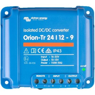 Victron Energy, Spannungswandler, Wandler Orion-Tr 24/12-9A 110 W 12 V - 12.2 V Victron Energy, Spannungswandler, Wandler Orion-Tr 24/12-9A 110 W 12 V - 12.2 V