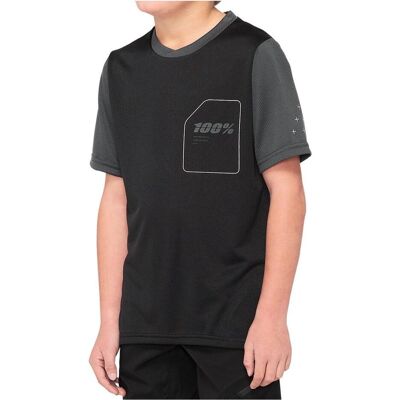 100%, Mädchen, Velotrikot, Ridecamp (S), Schwarz, S 100%, Mädchen, Velotrikot, Ridecamp (S), Schwarz, S
