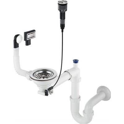 No Name, Siphon, Siphon für 1-Becken-Granitspüle - Space-Saver No Name, Siphon, Siphon für 1-Becken-Granitspüle - Space-Saver