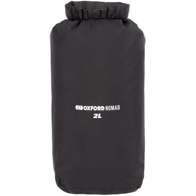 Oxford, Motorradgepäck, Nomad Dry Bag wasserdichte Aufbewahrungseinlagen für Nomad Gepäckserie, Schwarz, Schwarz, 2l (2 l) Oxford, Motorradgepäck, Nomad Dry Bag wasserdichte Aufbewahrungseinlagen für Nomad Gepäckserie, Schwarz, Schwarz, 2l (2 l)