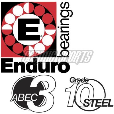 Enduro, Kugellager, Bearings 1607 2RS ABEC 3 Lager, 7/16"x29/32"x5/16" Enduro, Kugellager, Bearings 1607 2RS ABEC 3 Lager, 7/16"x29/32"x5/16"