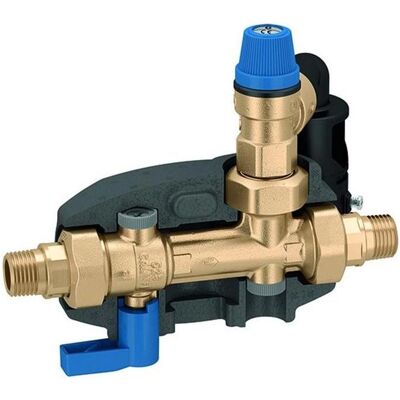 Caleffi, Zubehör Sanitärinstallation, Sicherheitsgruppe DN 15, 1/2Zoll, 6 bar Caleffi, Zubehör Sanitärinstallation, Sicherheitsgruppe DN 15, 1/2Zoll, 6 bar