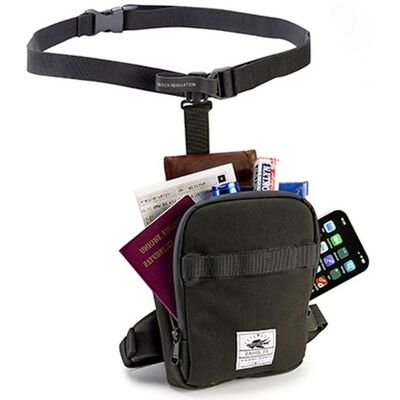 Kappa, Motorradgepäck, Oberschenkeltasche 1L (H 18 x B 13 x T 3CM) Schwarz (Cafe Racer Rambler) (1 l) Kappa, Motorradgepäck, Oberschenkeltasche 1L (H 18 x B 13 x T 3CM) Schwarz (Cafe Racer Rambler) (1 l)