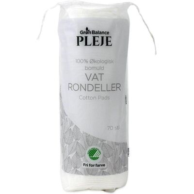 Balance Wattepads, Kosmetikpaddes Aus Eco-Baumwolle 70 Stk. (70x) Balance Wattepads, Kosmetikpaddes Aus Eco-Baumwolle 70 Stk. (70x)