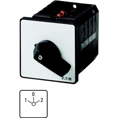 Eaton, Systemstromversorgung, T5B-3-8212/E Umschalter Kont6 63A 1-0-2 60° rastend Einbau 092386 Eaton, Systemstromversorgung, T5B-3-8212/E Umschalter Kont6 63A 1-0-2 60° rastend Einbau 092386
