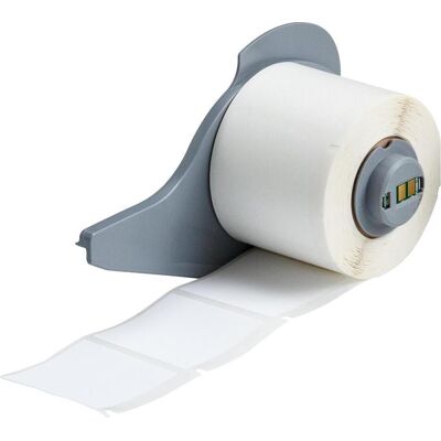 Brady, Etikettenrolle, M7-32-489, Polyester, Weiss, matt, 38.10 x 38.10 mm, extra stark haftend (250 E.) (46.02 mm) Brady, Etikettenrolle, M7-32-489, Polyester, Weiss, matt, 38.10 x 38.10 mm, extra stark haftend (250 E.) (46.02 mm)