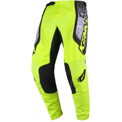 Kenny, Motorradhose, Racing Pants Cross/Enduro Force Pixel Weiss Neongelb Grösse XS (28) (Herren, 28, XS) Kenny, Motorradhose, Racing Pants Cross/Enduro Force Pixel Weiss Neongelb Grösse XS (28) (Herren, 28, XS)