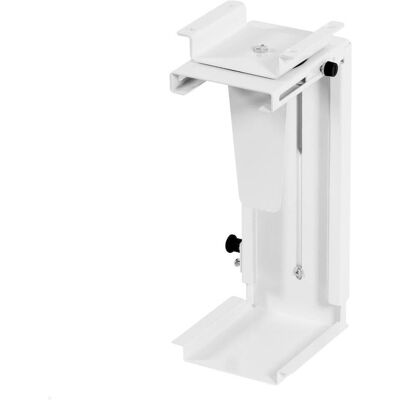 TecLines TPH001W PC Halterung Untertisch 80-220 mm, weiss, PC Zubehör, Weiss TecLines TPH001W PC Halterung Untertisch 80-220 mm, weiss, PC Zubehör, Weiss