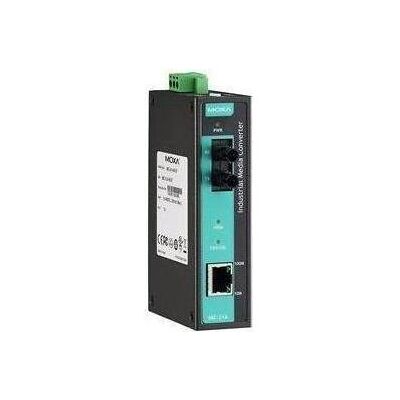 Moxa IMC-21A-M-ST-T - Industrieller 10100BaseT(X) auf 100BaseFX Medienkonverter, Multimode, ST-Glasfasera, Data Converter Moxa IMC-21A-M-ST-T - Industrieller 10100BaseT(X) auf 100BaseFX Medienkonverter, Multimode, ST-Glasfasera, Data Converter