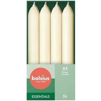 Bolsius - Soft Pearl Dinnerkerzen - 17 cm Bolsius - Soft Pearl Dinnerkerzen - 17 cm