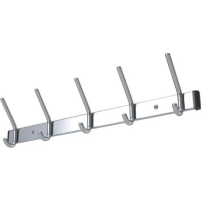 HP Autozubehör, Kleiderhaken + Wandgarderobe, Wandgarderobe Aluminium F1 naturfarbig 7 Hut-/7 Mantelhaken Länge 1000 mm Hakenabstand 150 mm HP Autozubehör, Kleiderhaken + Wandgarderobe, Wandgarderobe Aluminium F1 naturfarbig 7 Hut-/7 Mantelhaken Länge 1000 mm Hakenabstand 150 mm