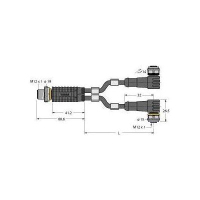 Turck, Systemstromversorgung, ESCH Verbindungsleitung Turck, Systemstromversorgung, ESCH Verbindungsleitung