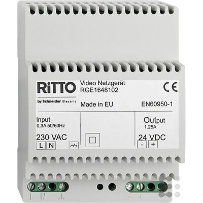 Ritto, Zubehör Gebäudesicherheit, RGE1648102 Stromversorgung Interkom-System-Zubehör Ritto, Zubehör Gebäudesicherheit, RGE1648102 Stromversorgung Interkom-System-Zubehör