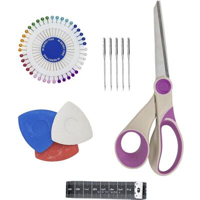 Brother Beginner Accessory Sewing Box 50 Parts, Nähzubehör Brother Beginner Accessory Sewing Box 50 Parts, Nähzubehör