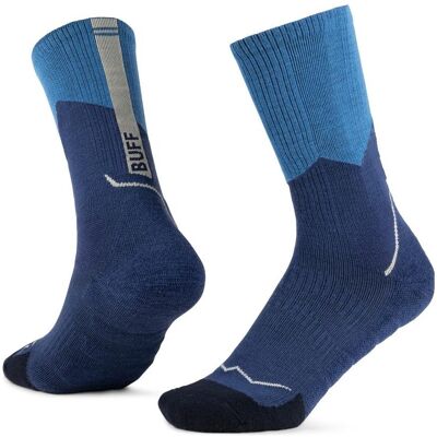 Buff, Unisex, Sportsocken, Merino MW Crew (39 - 41), Blau Buff, Unisex, Sportsocken, Merino MW Crew (39 - 41), Blau