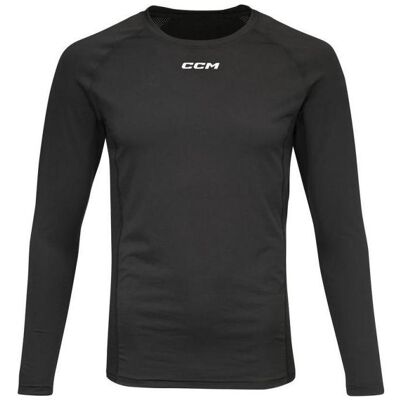 CCM, Jungen, Sportshirt, Performance YTH Langarmoberteil (Schwarz, S) (S), Schwarz, S CCM, Jungen, Sportshirt, Performance YTH Langarmoberteil (Schwarz, S) (S), Schwarz, S